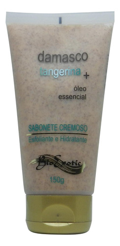 Sabonete Esfoliante E Hidratante Com Damasco, Tangerina 150g