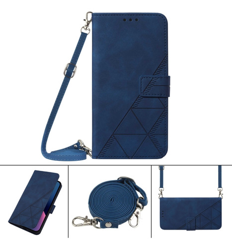 Funda De Piel Tipo Bandolera Para Sony Xperia 10 Iii