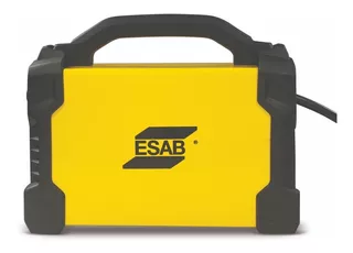 Esab Inversora Handyarc 162 Amp inc. Portaelectrodo + Pinza Color Amarillo