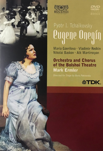 Dvd Eugene Onegín - Bolshoi - Opera - Original E Lacrado
