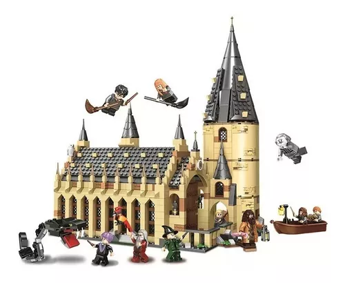 Compatível Com Lego Harry Potter Hogwarts Castelo Menino Montado Blocos De  Construção 1.000 Ou Mais Presente Feminino De Brinquedo - Escorrega o Preço