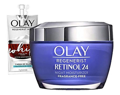 Olay Regenerist Retinol 24 Night Face Hidratante, 1.7 Fl Oz