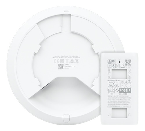 Roteador Wifi 6 U6+ Ubiquiti 3.0 Gbps Com Fonte Poe 48v 15w