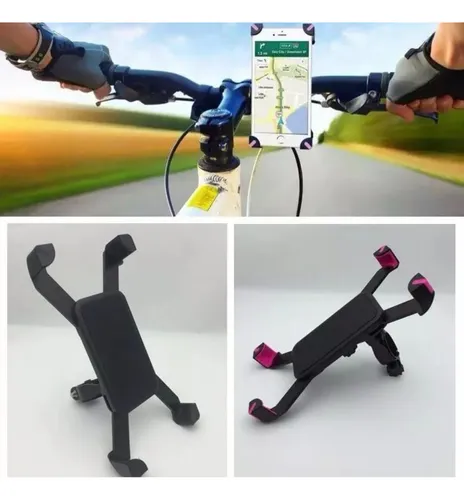 Soporte Porta Celular Universal Moto Bici Ajustable 360°