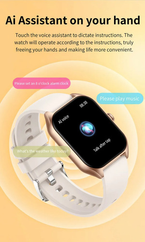 Imagen 3 de 10 de Relojes Mujer Hombre Smartwatch Pulsometro Oximetro Dama Gps