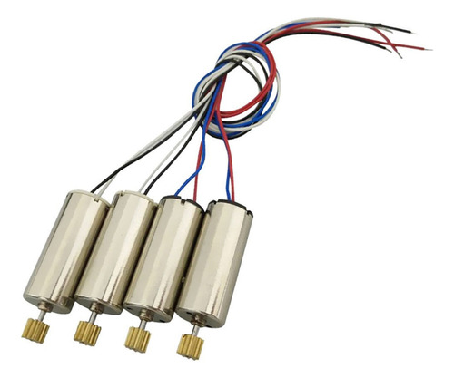 4 Piezas 7.4v Metal Coreless Motor Para Dfd F183 Jjrc H8c Rc