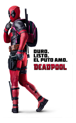 Dvd Deadpool 1 (2016) Latino