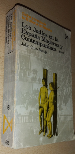 Judíos En La España Moderna Y Contemporánea J. Caro Baroja