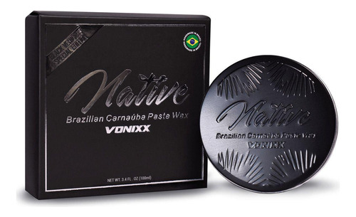 Native Paste Wax Black 100ml Vonixx