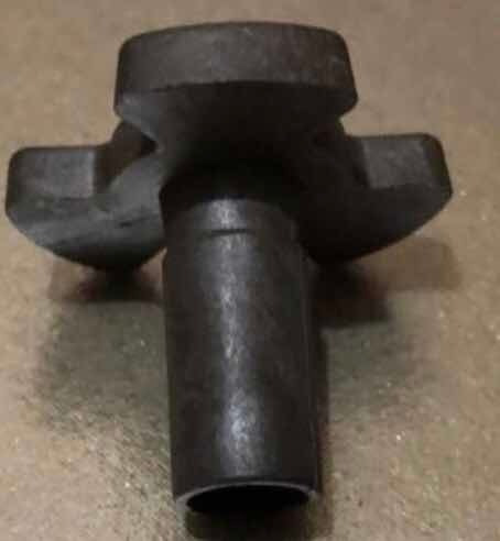 Imagen 4 de 6 de Kit Microondas: Plato 27 Trébol Carro Y Cupla Eje Largo