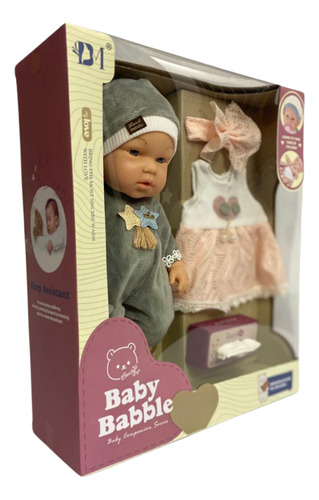 Bebote Real Con Ropa Y Accesorios Baby Babble