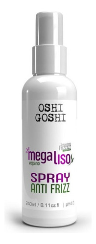 Mega Liso Vegano Pré Escova Anti Frizz 240ml Uso Obrigatório