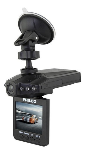 Dash Cam Philco Lcd 2.4 Pulgadas Con Micrófono + Memoria C10