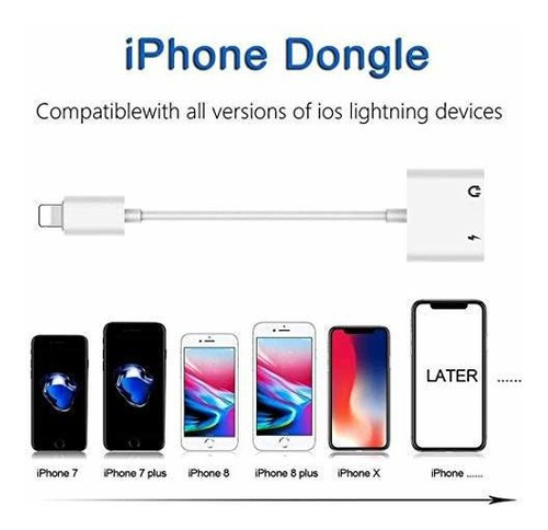 Adaptador De Auriculares Para El iPhone 11 Pro 3.5mm Jack