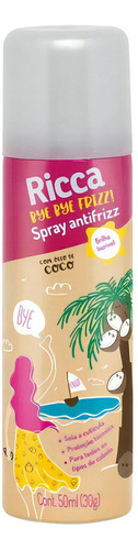 Spray Antifrizz Ricca Óleo De Coco - 50ml