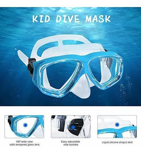 Omgear Lente Natacion Para Niño Silicona Niños