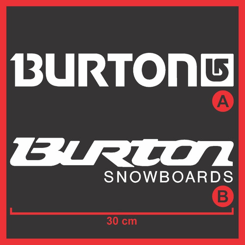 Calco Burton Vinilo Parabrisa Luneta Jeep Snowboards Ski