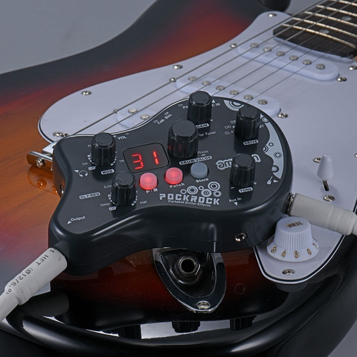 Ammoon Pockrock Porttil Pedal Efecto Del Procesador 15