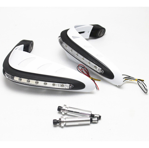 Puños Handguards Universal Con Luz Led,modificado Para Moto