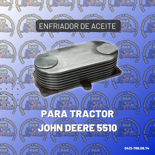 Enfriador De Aceite Para Tractor John Deere 5510