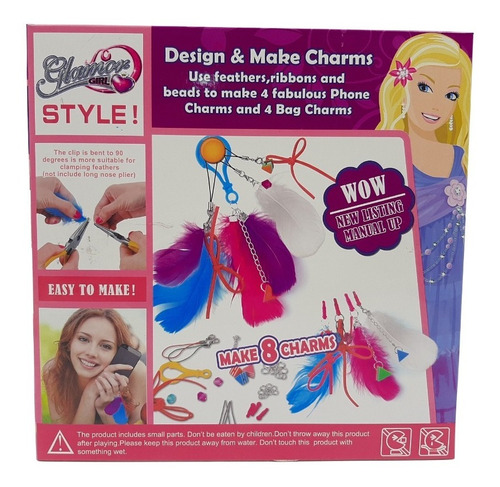 Juego Para Niños Crea Tus Accesorios Glamor Girl Fn