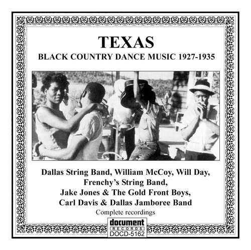 Cd: Música De Baile Country Negra De Texas (1927-1935)