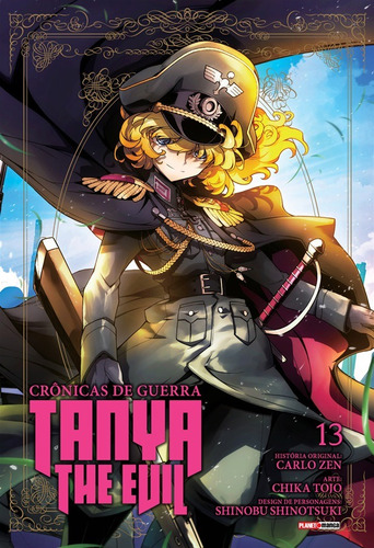 Tanya the Evil: Crônicas de Guerra Vol. 13, de Zen, Carlo. Editora Panini Brasil LTDA, capa mole em português, 2021