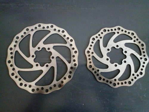 Imagen 1 de 2 de Vendo Discos Para Bicicleta 6 Tornillos.