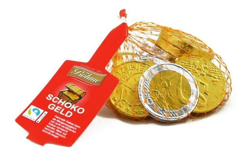 Monedas De Chocolate Euros 15 Unidades 100grs