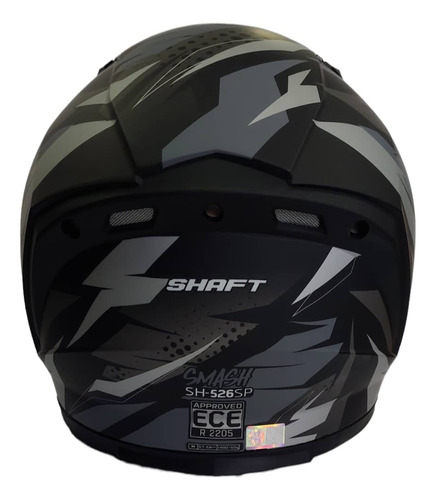 Casco Integral Shaft Para Motorizado Helmet 