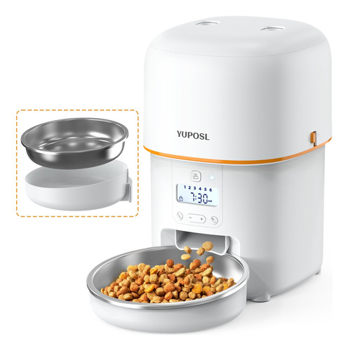 Yuposl Comederos Automáticos Para Gatos Dispensador De