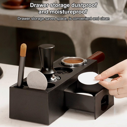 Coffee Tamper Station, Estación De Llenado De Espresso Para