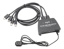 Comprar Switch Kvm De 2 Puertos Usb Y Hdmi Nskvmuh2