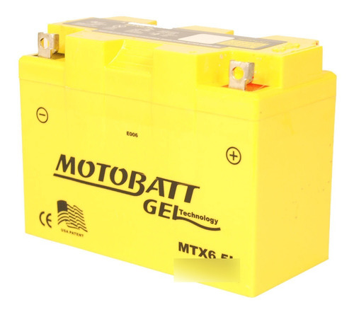Bateria Motobatt 12n6.5 Yb6.5l Colt Sxm 200 Cecatto 150