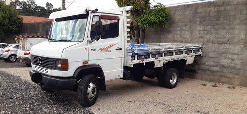 Mb 710 Carroceria De Madeira Caminhao 3/4 2000
