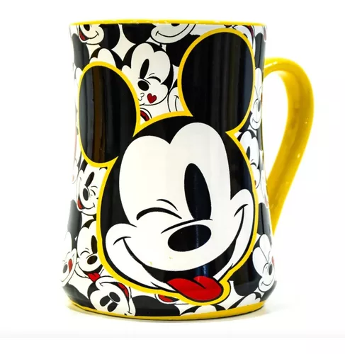 Tazon Grande Taza De Ceramica Mickey Mouse Disney 380ml D1