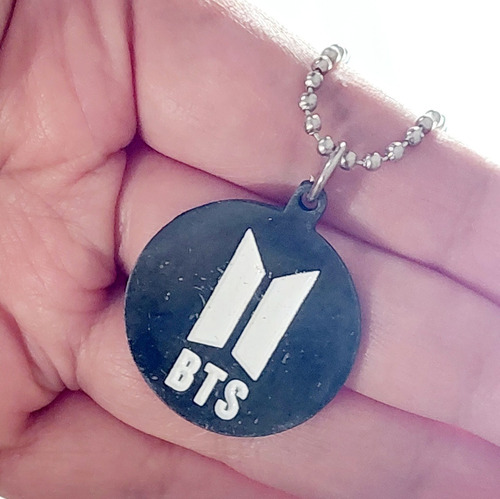 Collar Dije Bts Army Kpop Coreano Logo Banda Bangtan Boys