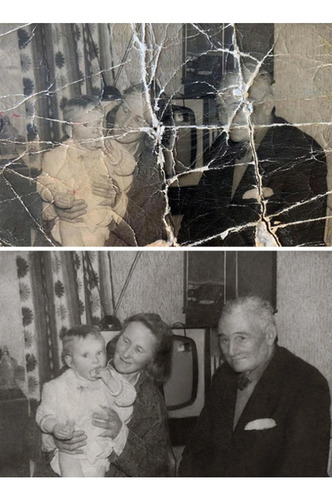 Restauração De Fotos (opcional Cor)