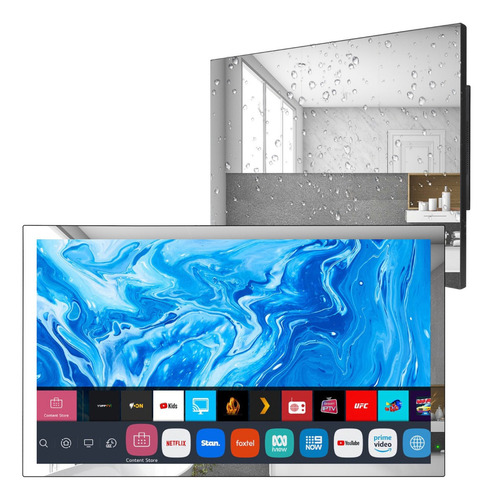 Televisor Espejo Elecsung 22 24 24 Pulgadas Webos 4k, Resist