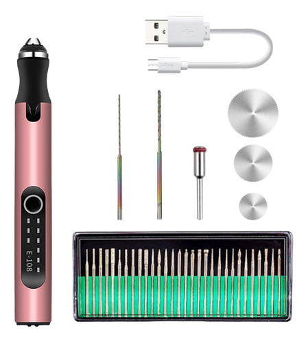 Micro Grabador Pluma Kit De Herramientas De Grabado Joyas De