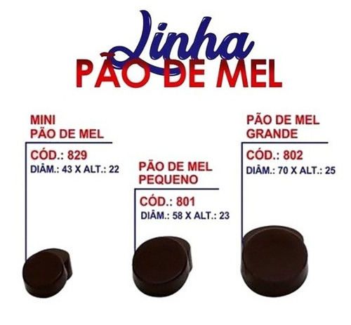Kit Confeitaria Forma Pão De Mel 3 Tamanhos Bwb Silicone