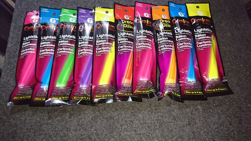Paquete De 5 Barras Cyalum Color Neon