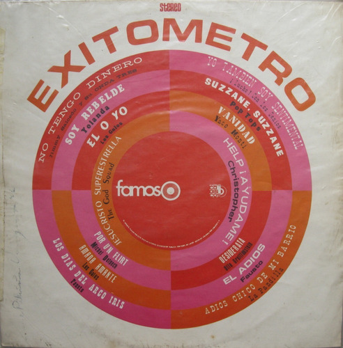 Exitometro Vol. 1 (1972) Lp Vinilo Acetato