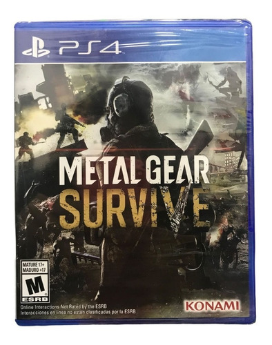 Metal Gear Survive Para Ps4 Nuevo Fisico