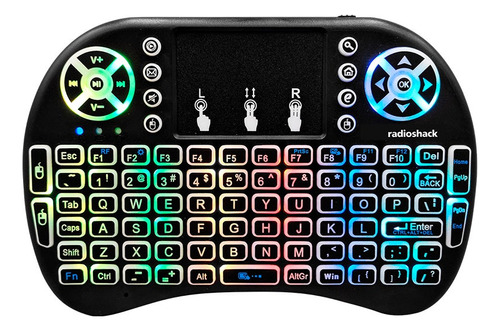 Teclado Multimedia Radioshack 1503296 Negro