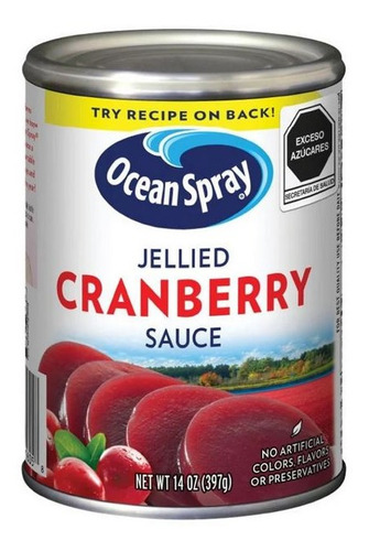 Ocean Spray Cranberry Jellied Sauce Jelly Jalea Arándano