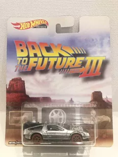 Hot Wheels Premium Back To The Future 3 De Lorean 1:64 Nuevo