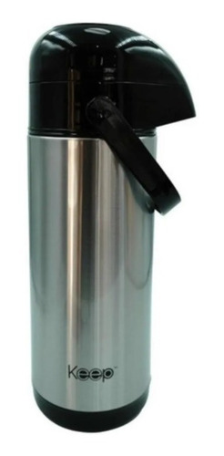 Imagen 2 de 2 de Termo Sifón Kepp De Acero Inoxidable 1 Litro