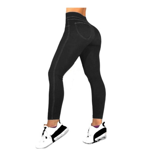 Legging Deportivo Tipo Mezclilla Unitalla