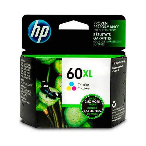 Tinta Hp Cc644wl (60xl) 440 Páginas | Original